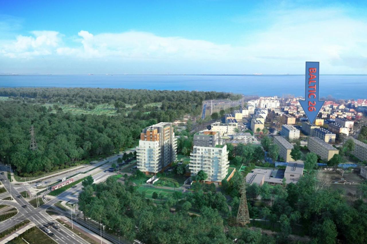 Апартаменты Baltic 26 Гданьск Экстерьер фото